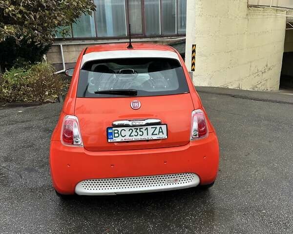 Оранжевый Фиат 500e, объемом двигателя 0 л и пробегом 118 тыс. км за 7000 $, фото 4 на Automoto.ua