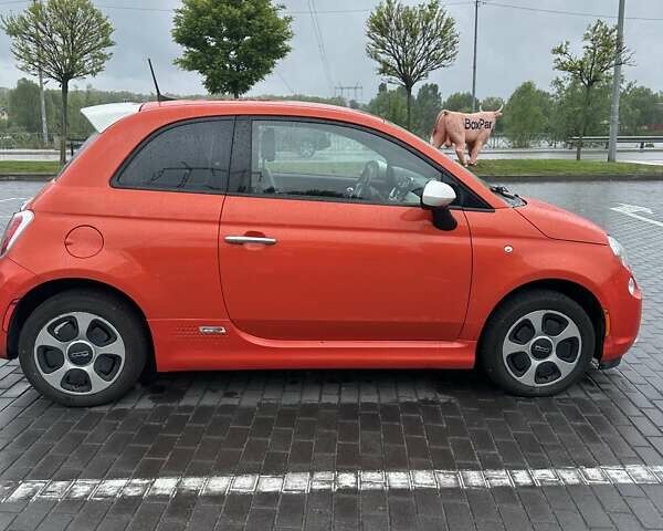 Помаранчевий Фіат 500e, об'ємом двигуна 0 л та пробігом 78 тис. км за 7800 $, фото 6 на Automoto.ua
