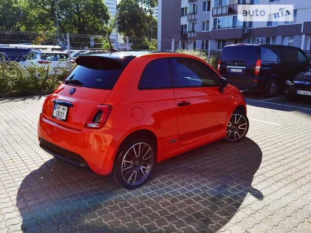 Оранжевый Фиат 500e, объемом двигателя 0 л и пробегом 72 тыс. км за 10000 $, фото 5 на Automoto.ua