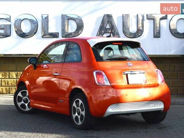 Помаранчевий Фіат 500e, об'ємом двигуна 0 л та пробігом 35 тис. км за 8500 $, фото 7 на Automoto.ua