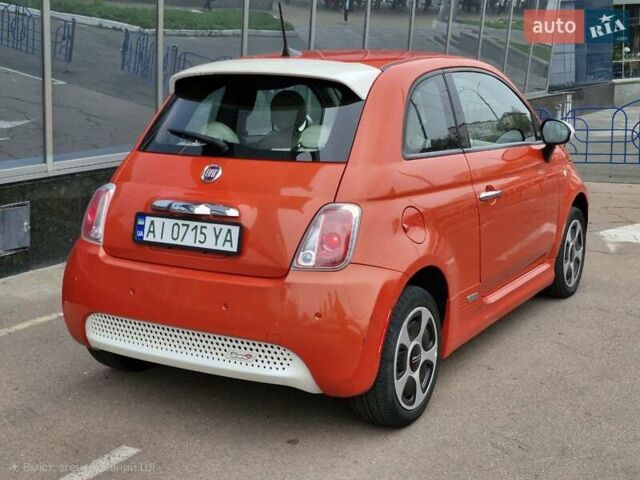 Помаранчевий Фіат 500e, об'ємом двигуна 0 л та пробігом 130 тис. км за 6999 $, фото 3 на Automoto.ua