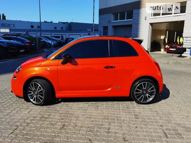 Оранжевый Фиат 500e, объемом двигателя 0 л и пробегом 72 тыс. км за 10000 $, фото 2 на Automoto.ua