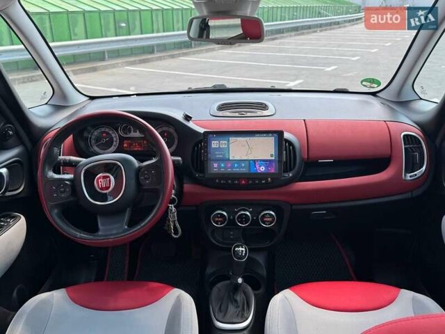 Белый Фиат 500L, объемом двигателя 1.25 л и пробегом 134 тыс. км за 9290 $, фото 12 на Automoto.ua