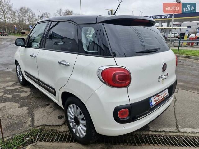 Белый Фиат 500L, объемом двигателя 1.3 л и пробегом 135 тыс. км за 8599 $, фото 5 на Automoto.ua