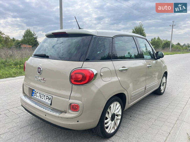 Бежевый Фиат 500L, объемом двигателя 1.4 л и пробегом 133 тыс. км за 10200 $, фото 4 на Automoto.ua
