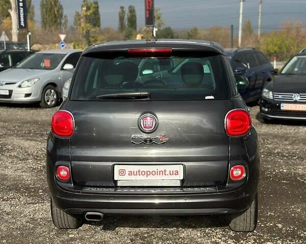 Черный Фиат 500L, объемом двигателя 1.37 л и пробегом 185 тыс. км за 7200 $, фото 10 на Automoto.ua