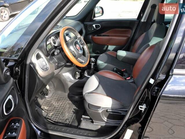 Чорний Фіат 500L, об'ємом двигуна 1.37 л та пробігом 122 тис. км за 6800 $, фото 26 на Automoto.ua