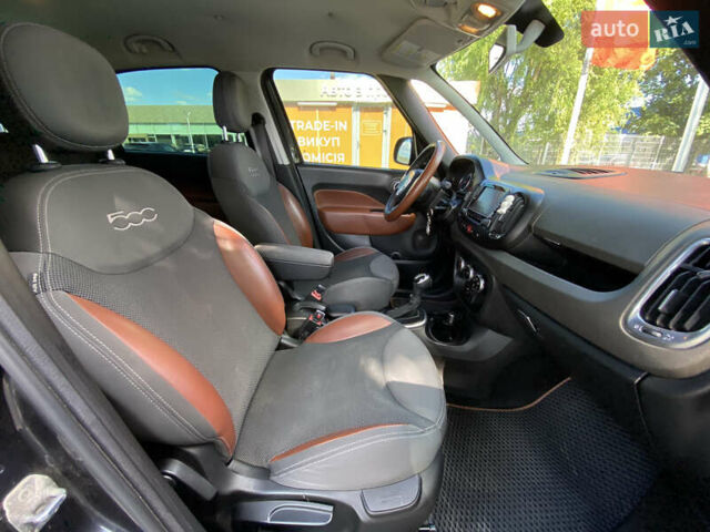 Черный Фиат 500L, объемом двигателя 1.37 л и пробегом 249 тыс. км за 7200 $, фото 12 на Automoto.ua