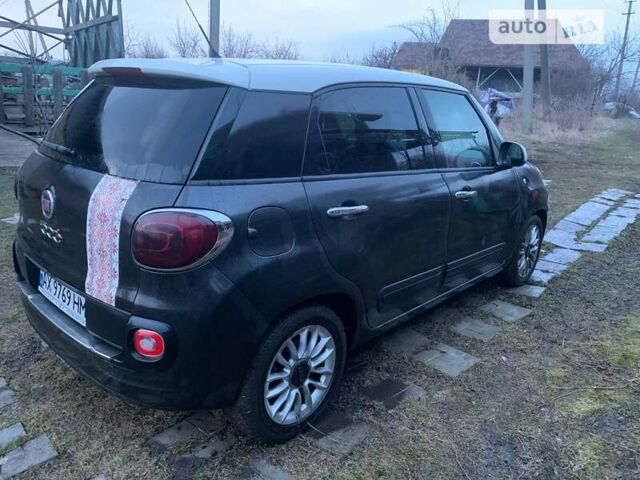 Черный Фиат 500L, объемом двигателя 1.2 л и пробегом 109 тыс. км за 9680 $, фото 3 на Automoto.ua