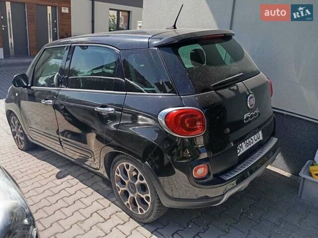 Черный Фиат 500L, объемом двигателя 1.4 л и пробегом 94 тыс. км за 6300 $, фото 2 на Automoto.ua