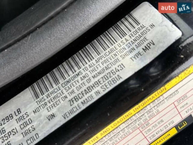 Чорний Фіат 500L, об'ємом двигуна 1.37 л та пробігом 210 тис. км за 8500 $, фото 17 на Automoto.ua