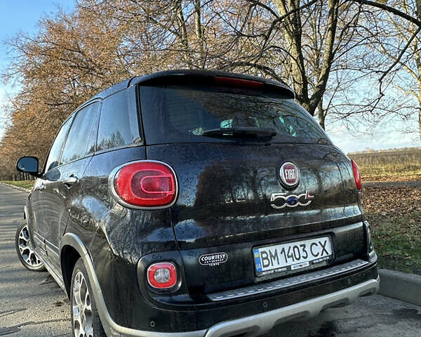 Черный Фиат 500L, объемом двигателя 1.4 л и пробегом 132 тыс. км за 8300 $, фото 28 на Automoto.ua