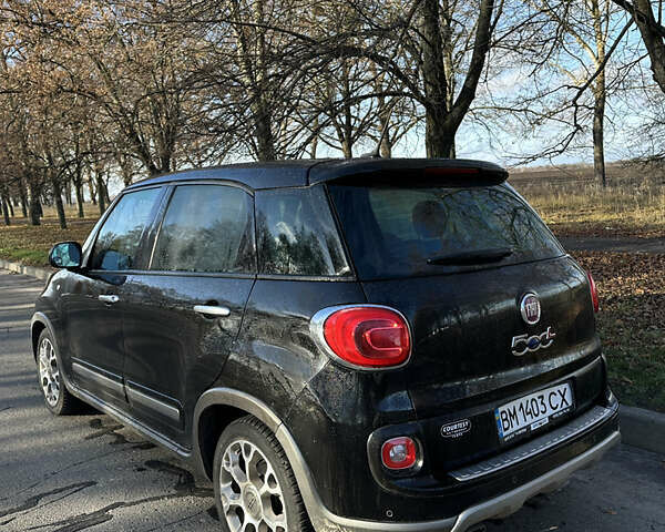Черный Фиат 500L, объемом двигателя 1.4 л и пробегом 132 тыс. км за 8300 $, фото 5 на Automoto.ua