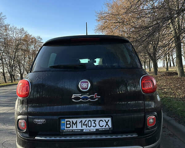 Черный Фиат 500L, объемом двигателя 1.4 л и пробегом 132 тыс. км за 8300 $, фото 4 на Automoto.ua