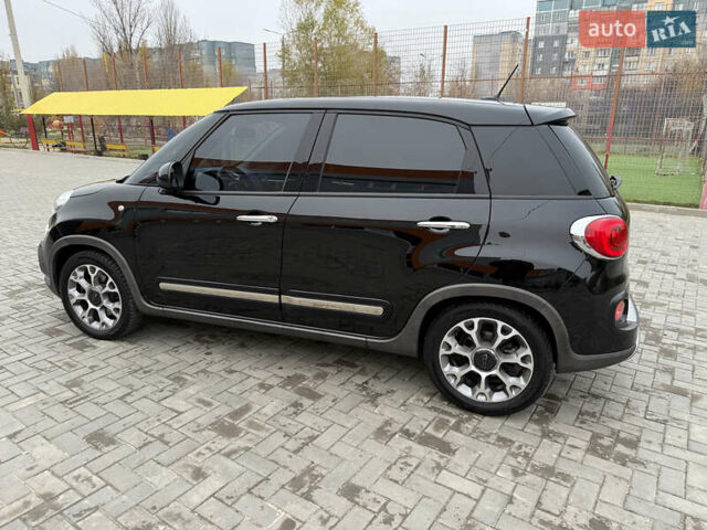 Черный Фиат 500L, объемом двигателя 1.37 л и пробегом 133 тыс. км за 10500 $, фото 55 на Automoto.ua