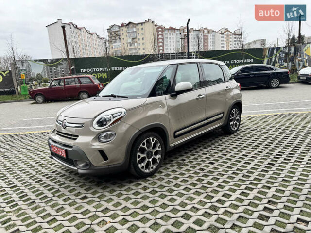 Коричневый Фиат 500L, объемом двигателя 1.4 л и пробегом 56 тыс. км за 11500 $, фото 1 на Automoto.ua