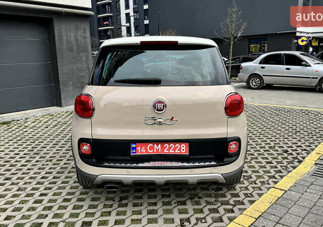 Коричневый Фиат 500L, объемом двигателя 1.4 л и пробегом 56 тыс. км за 11500 $, фото 3 на Automoto.ua