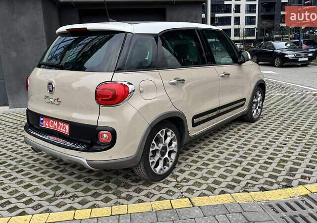 Коричневый Фиат 500L, объемом двигателя 1.4 л и пробегом 56 тыс. км за 11500 $, фото 4 на Automoto.ua