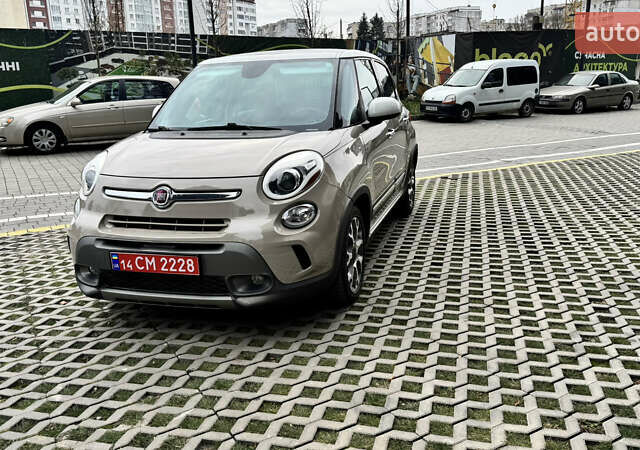 Коричневый Фиат 500L, объемом двигателя 1.4 л и пробегом 56 тыс. км за 11500 $, фото 7 на Automoto.ua
