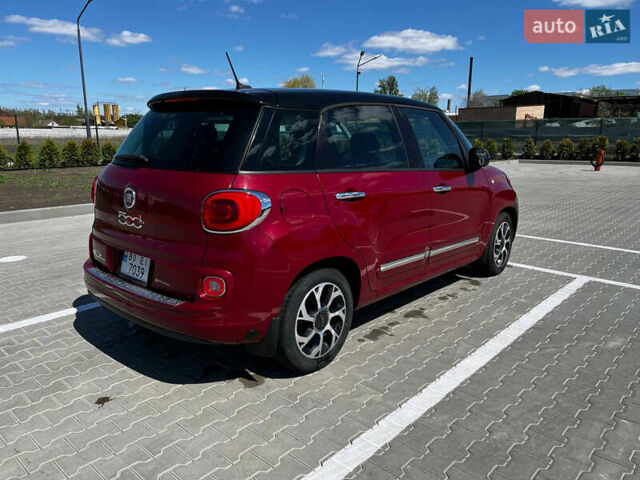 Красный Фиат 500L, объемом двигателя 1.4 л и пробегом 150 тыс. км за 8500 $, фото 5 на Automoto.ua