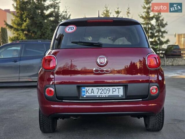Красный Фиат 500L, объемом двигателя 1.3 л и пробегом 83 тыс. км за 8499 $, фото 9 на Automoto.ua