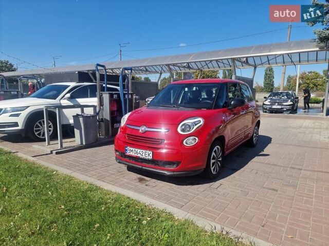 Красный Фиат 500L, объемом двигателя 1.4 л и пробегом 305 тыс. км за 7200 $, фото 2 на Automoto.ua