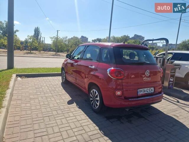 Красный Фиат 500L, объемом двигателя 1.4 л и пробегом 305 тыс. км за 7200 $, фото 7 на Automoto.ua