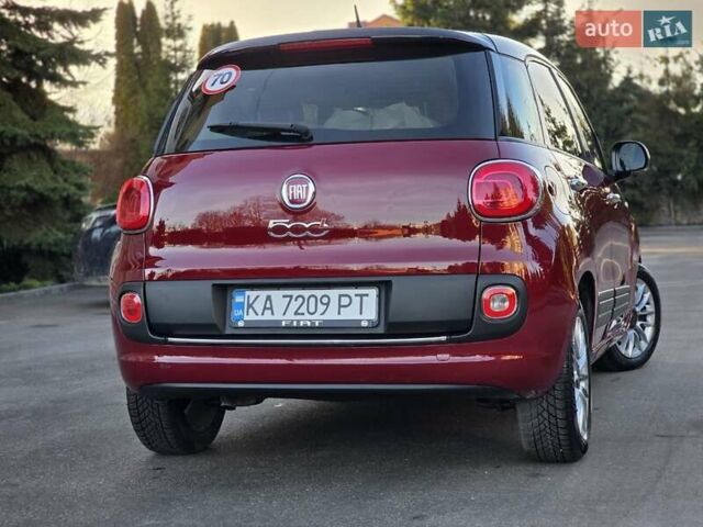 Красный Фиат 500L, объемом двигателя 1.3 л и пробегом 83 тыс. км за 8499 $, фото 10 на Automoto.ua