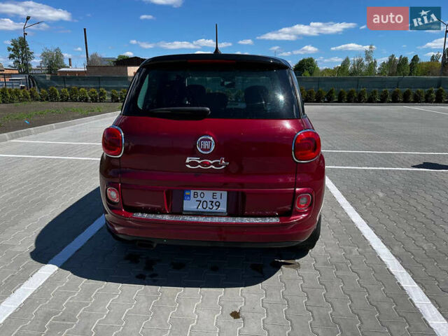 Красный Фиат 500L, объемом двигателя 1.4 л и пробегом 150 тыс. км за 8500 $, фото 7 на Automoto.ua