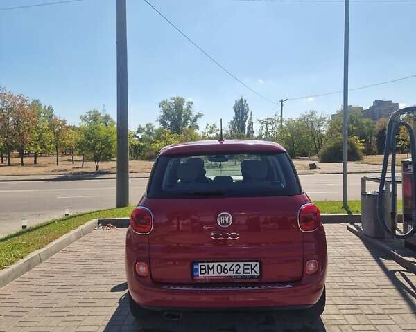 Красный Фиат 500L, объемом двигателя 1.4 л и пробегом 305 тыс. км за 7200 $, фото 6 на Automoto.ua