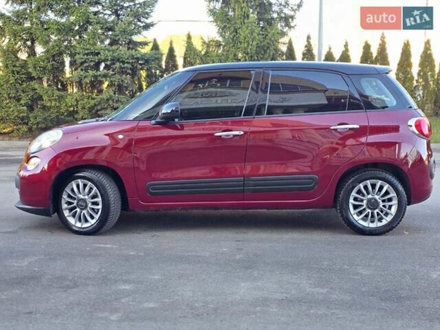 Красный Фиат 500L, объемом двигателя 1.3 л и пробегом 83 тыс. км за 8499 $, фото 12 на Automoto.ua