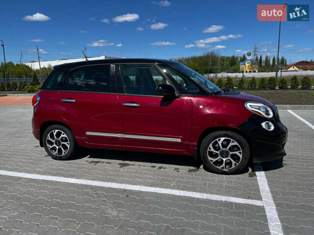 Красный Фиат 500L, объемом двигателя 1.4 л и пробегом 150 тыс. км за 8500 $, фото 2 на Automoto.ua