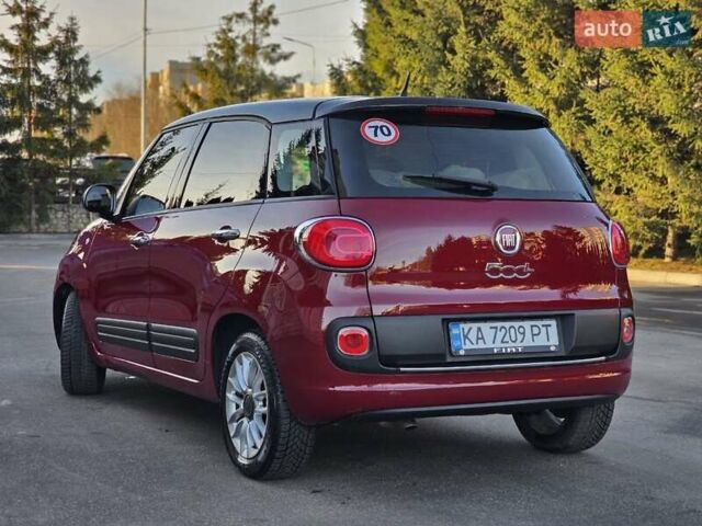 Красный Фиат 500L, объемом двигателя 1.3 л и пробегом 83 тыс. км за 8499 $, фото 8 на Automoto.ua