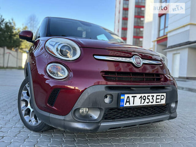 Красный Фиат 500L, объемом двигателя 1.4 л и пробегом 88 тыс. км за 11400 $, фото 1 на Automoto.ua