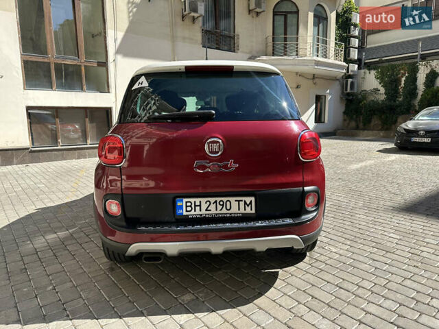 Красный Фиат 500L, объемом двигателя 1.4 л и пробегом 113 тыс. км за 10677 $, фото 4 на Automoto.ua