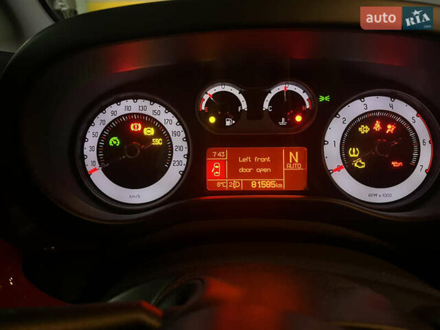 Красный Фиат 500L, объемом двигателя 1.25 л и пробегом 81 тыс. км за 9700 $, фото 5 на Automoto.ua