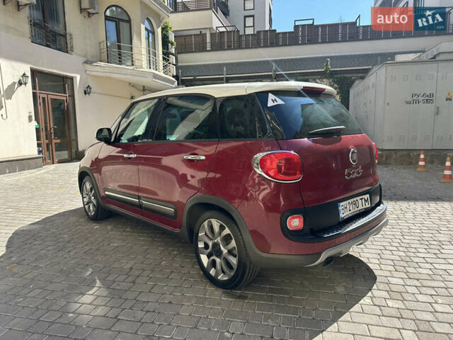 Красный Фиат 500L, объемом двигателя 1.4 л и пробегом 113 тыс. км за 10677 $, фото 3 на Automoto.ua