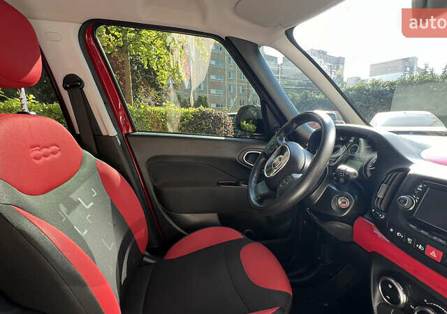 Красный Фиат 500L, объемом двигателя 1.25 л и пробегом 84 тыс. км за 12000 $, фото 13 на Automoto.ua