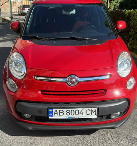 Красный Фиат 500L, объемом двигателя 1.25 л и пробегом 84 тыс. км за 12000 $, фото 2 на Automoto.ua