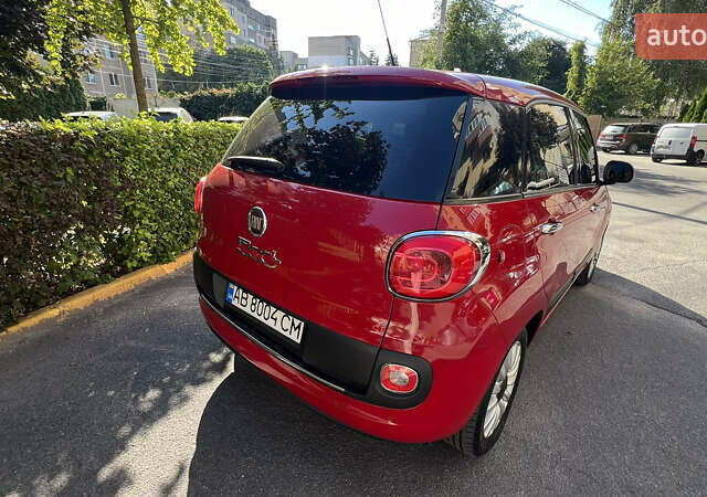 Красный Фиат 500L, объемом двигателя 1.25 л и пробегом 84 тыс. км за 12000 $, фото 6 на Automoto.ua