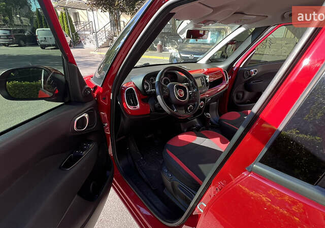 Красный Фиат 500L, объемом двигателя 1.25 л и пробегом 84 тыс. км за 12000 $, фото 16 на Automoto.ua
