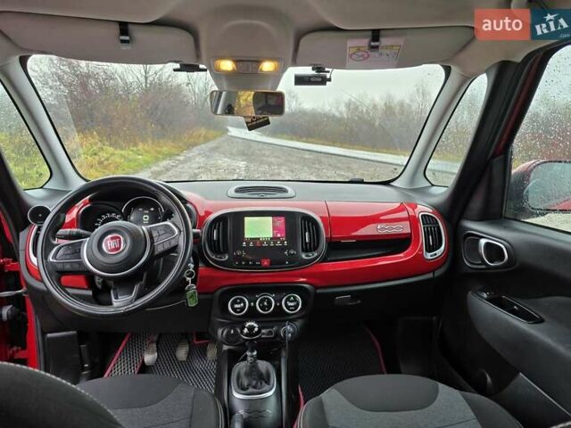 Красный Фиат 500L, объемом двигателя 1.4 л и пробегом 108 тыс. км за 11200 $, фото 10 на Automoto.ua