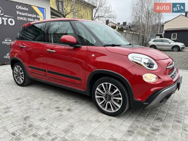 Красный Фиат 500L, объемом двигателя 1.4 л и пробегом 53 тыс. км за 11300 $, фото 12 на Automoto.ua