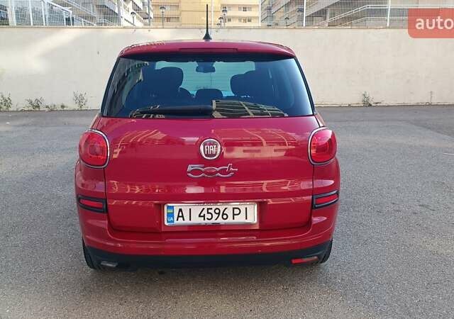 Красный Фиат 500L, объемом двигателя 1.37 л и пробегом 53 тыс. км за 14000 $, фото 3 на Automoto.ua