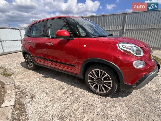Красный Фиат 500L, объемом двигателя 1.4 л и пробегом 23 тыс. км за 12000 $, фото 3 на Automoto.ua