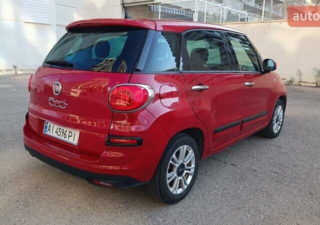 Красный Фиат 500L, объемом двигателя 1.37 л и пробегом 53 тыс. км за 14000 $, фото 2 на Automoto.ua