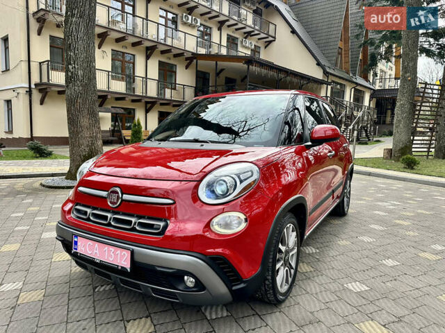 Красный Фиат 500L, объемом двигателя 1.4 л и пробегом 126 тыс. км за 11800 $, фото 4 на Automoto.ua
