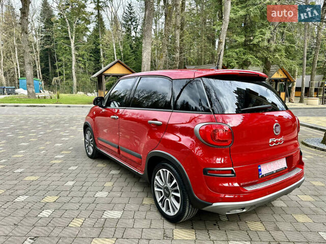 Красный Фиат 500L, объемом двигателя 1.4 л и пробегом 126 тыс. км за 11900 $, фото 9 на Automoto.ua
