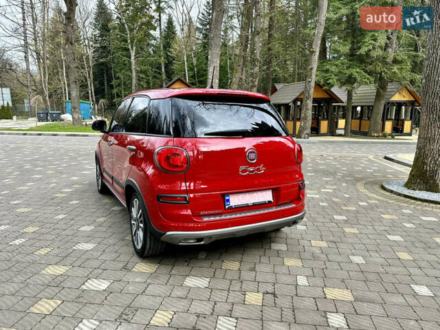 Красный Фиат 500L, объемом двигателя 1.4 л и пробегом 126 тыс. км за 11800 $, фото 8 на Automoto.ua