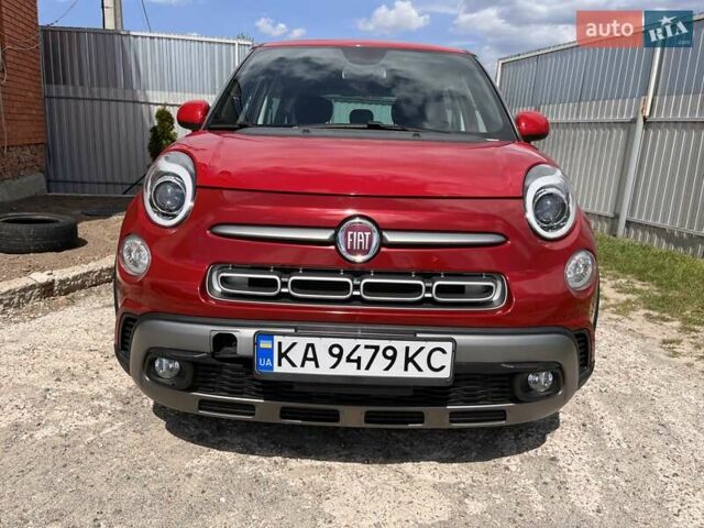 Красный Фиат 500L, объемом двигателя 1.4 л и пробегом 23 тыс. км за 12000 $, фото 1 на Automoto.ua